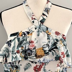 Banana Republic Ruffle Halter